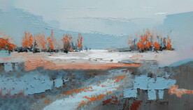 抽象油画