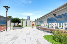 屋顶园林效果图