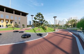 厂房园林效果图