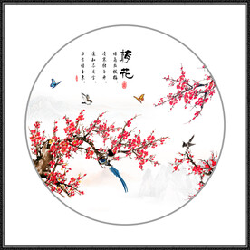 国画梅花