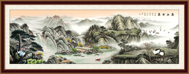 国画山水