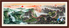 客厅风景画