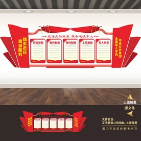 退役军人文化墙