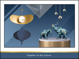 莫兰迪吉祥如意