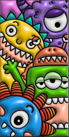 3D视觉膨胀风怪兽 原图高清