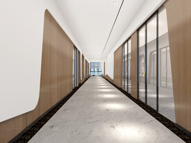 现代过道效果图