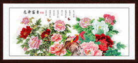 花开富贵牡丹