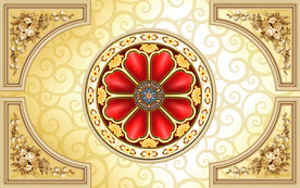 欧式花纹