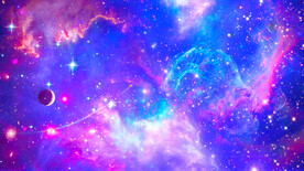 宇宙蓝色星空