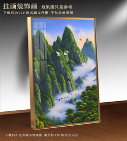 水彩晶瓷画