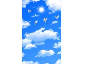 蓝天白云