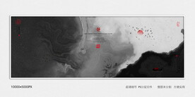 水墨艺术屏风