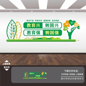 职业教育文化墙