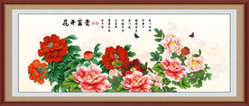 花开富贵牡丹图