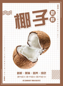 椰子彩页