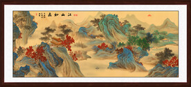 富山春居图