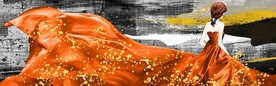 轻奢时尚美女装饰画