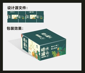 水果罐头包装