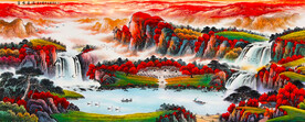 国画山水