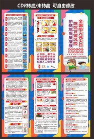 防灾减灾日知识宣传单