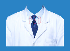 男医生证件照衣服素材psd