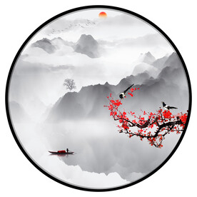 意境水墨画