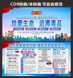 校园禁毒宣传栏