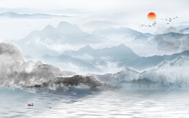 意境山水画