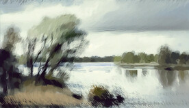 油画