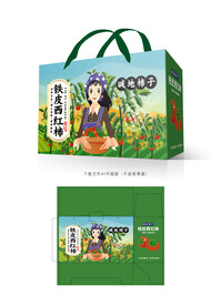 碱地柿子彩盒