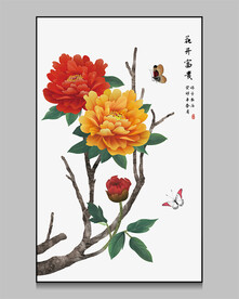 花鸟国画
