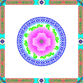 藏式花纹