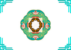 藏式花纹