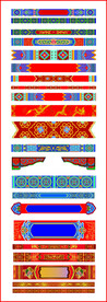 古典建筑花纹