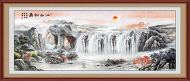 山水风景画