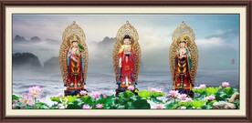 西方三圣图