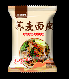 荞麦面皮