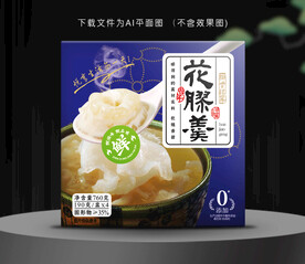 椰香花胶羹包装