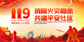 消防展板