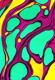 绿色紫色抽象肌理