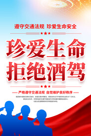 拒绝酒驾海报