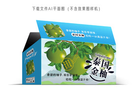 泰国金柚彩盒