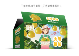 大埔蜜柚彩盒