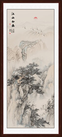 玄关山水画