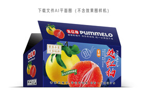 处红柚包装