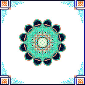 回族花纹