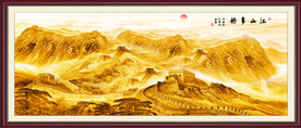中堂山水画