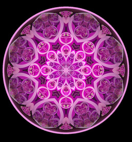 圆开有花纹