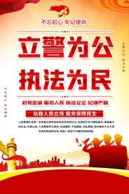 科技兴警海报