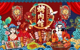 烤肉图片